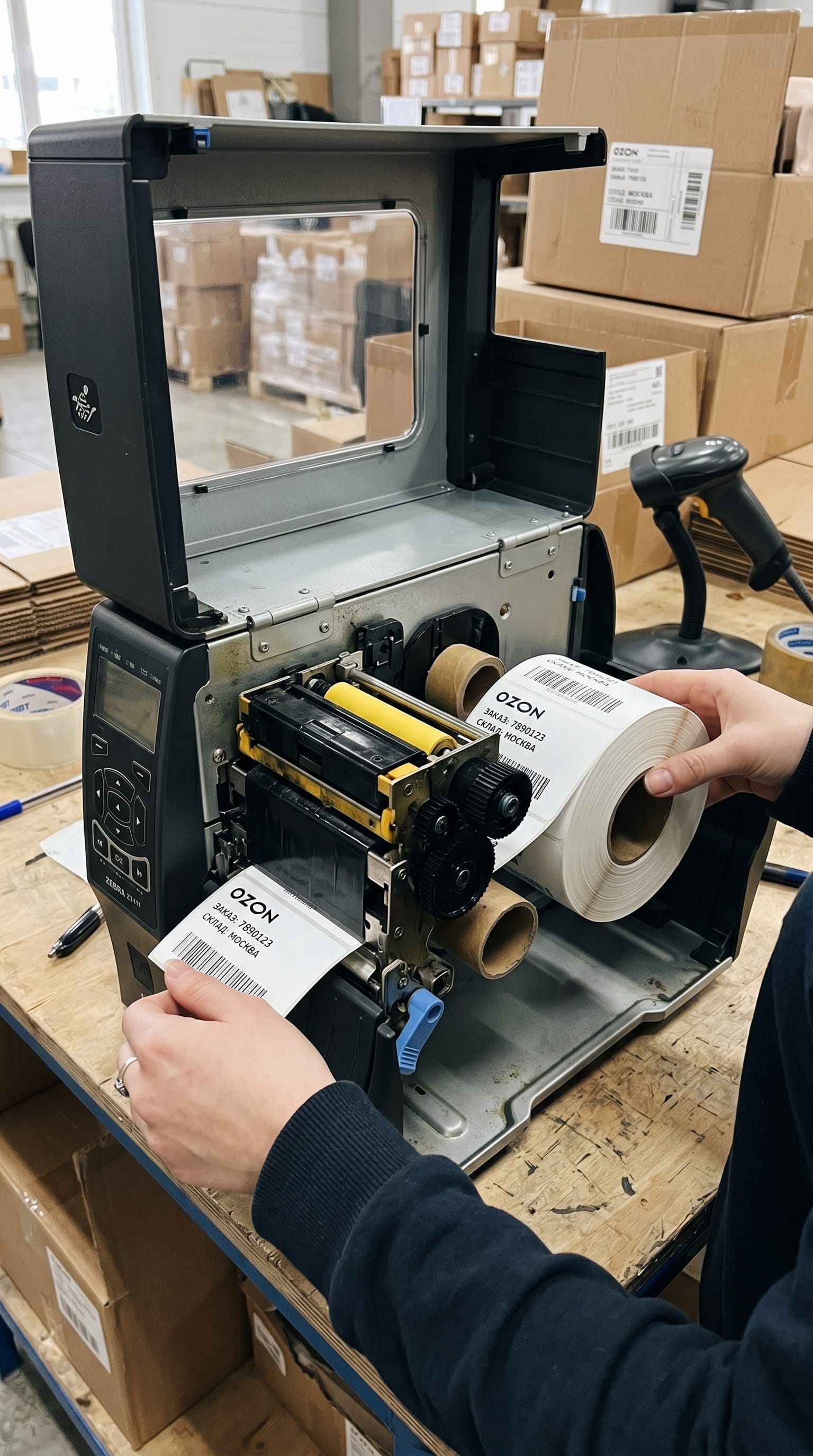 рулоны термоэтикеток в Екатеринбурге