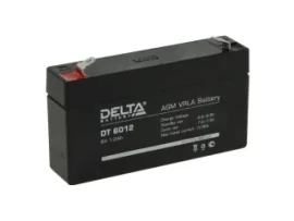 Аккумуляторная батарея Delta DT 6012 (6V / 1.2Ah)